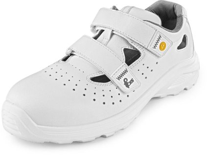 Obuv CXS WHITE ANAPO S1 ESD, sandál (Velikost 36)