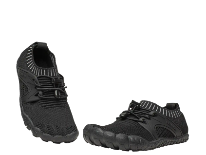 BENNON BOSKY Junior - Dětské barefoot boty černé (Velikost 35)