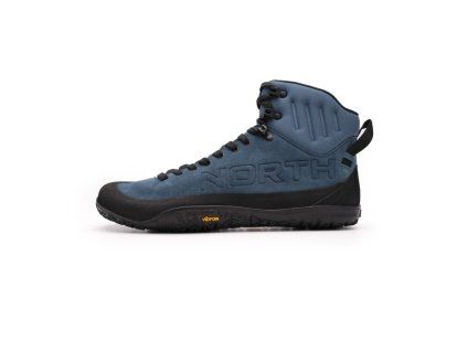 NORTHFINDER VIBRAM® XSTREK EVO PABIL - Pánské barefoot kotníkové boty - modré (Velikost 47)