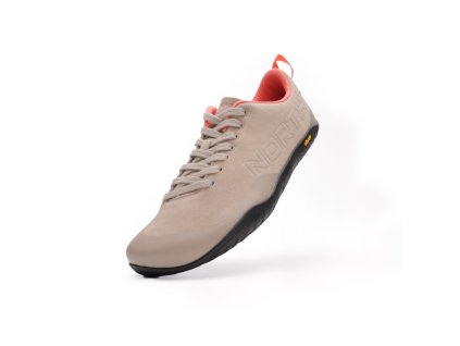 NORTHFINDER VIBRAM® XSTREK EVO DANDA - Dámské barefoot turistické boty - béžové (Velikost 41)