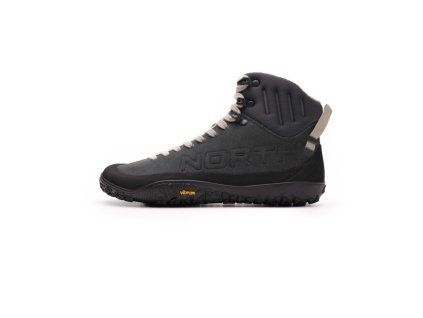 NORTHFINDER VIBRAM® XSTREK EVO PANGRI - Dámské barefoot kotníkové boty - černé (Velikost 41)